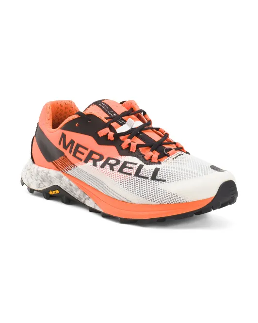 

Мужские кроссовки Long Sky 2 Trail Runner увеличенных размеров Merrell, белый/оранжевый