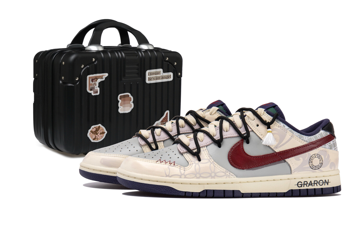 

Мужские кроссовки для скейтбординга Nike Dunk, Beige/Red