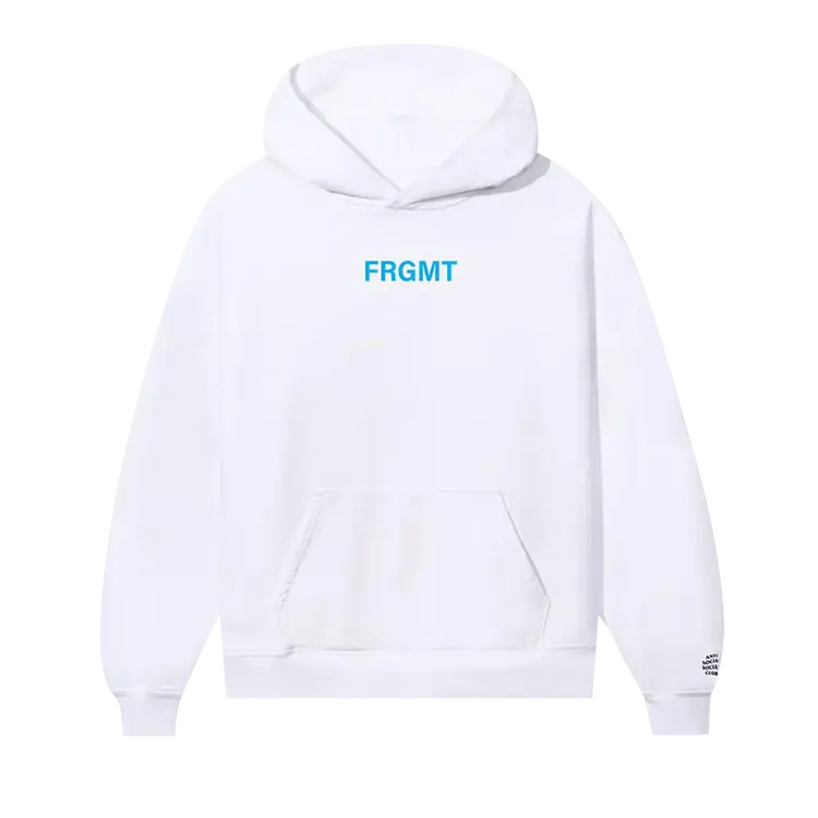 

Худи Anti Social Social Club x Fragment Design Logo 'White', белый