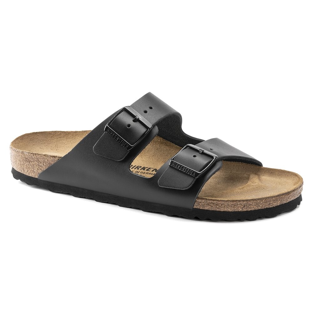 

Сандалии Birkenstock Arizona Natural Leather, черный