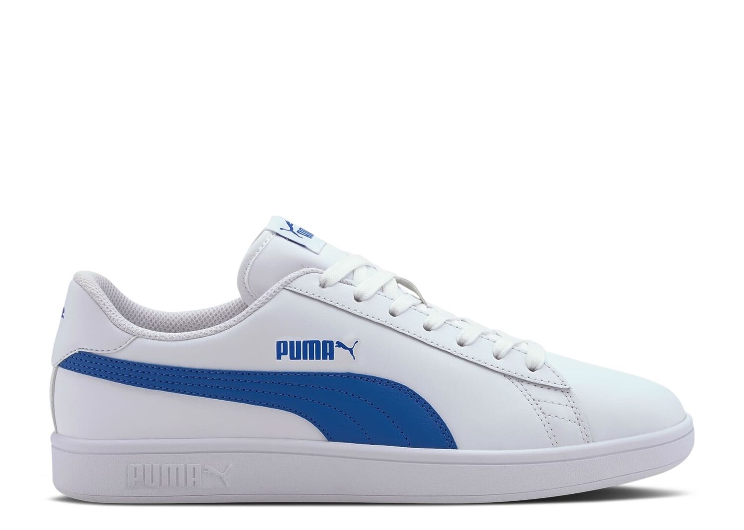 

Кроссовки Puma Smash V2 'Buck - White Lapis Blue', белый