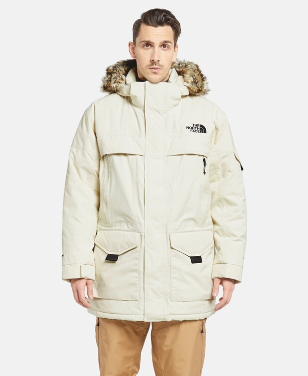 

Пуховик The North Face, белый