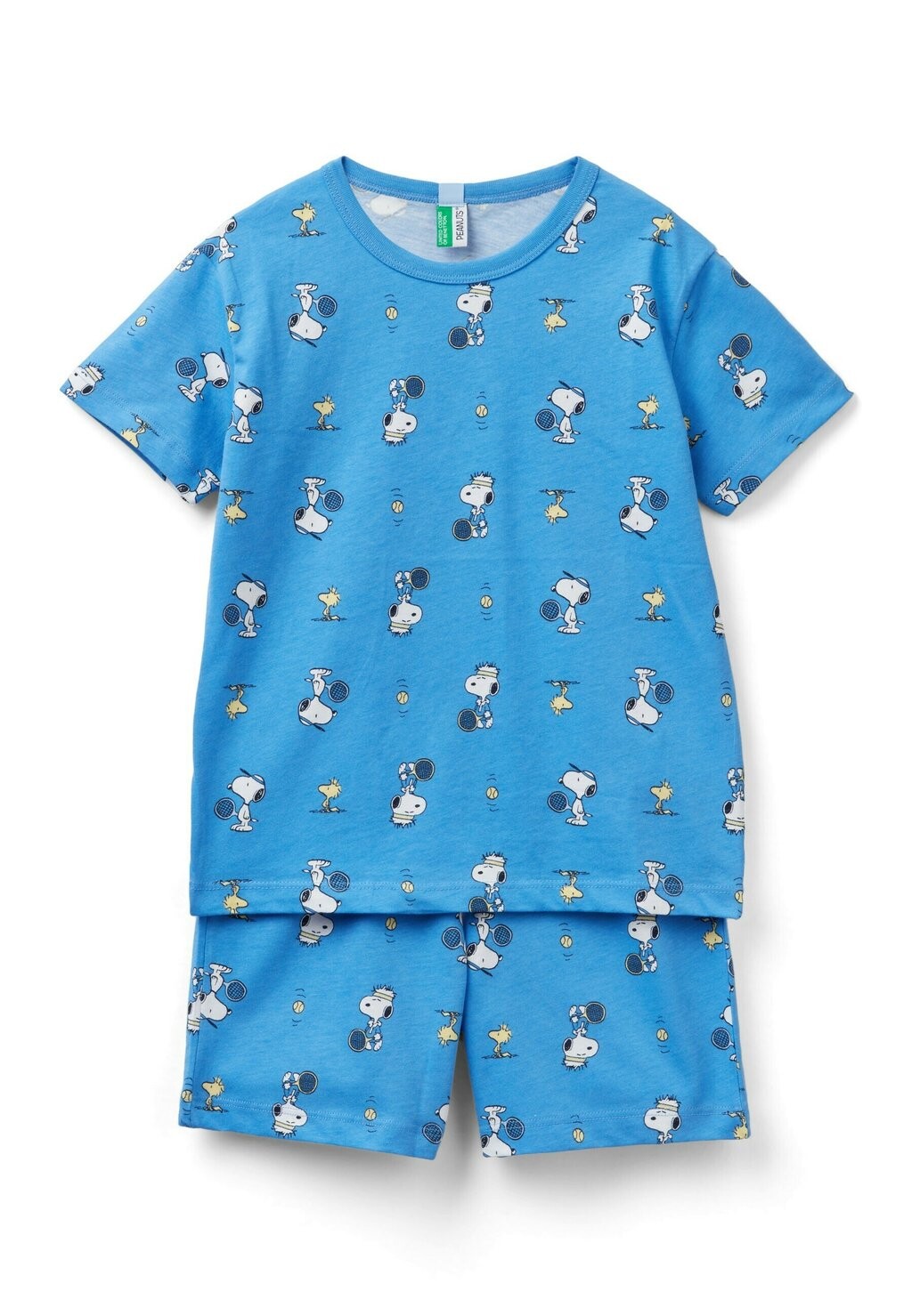 

Пижама SHORT SNOOPY PEANUTS United Colors of Benetton, Светло-синий