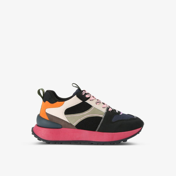 

Плетеные кроссовки Legend с низкими берцами и контрастными вставками Kg Kurt Geiger, черный