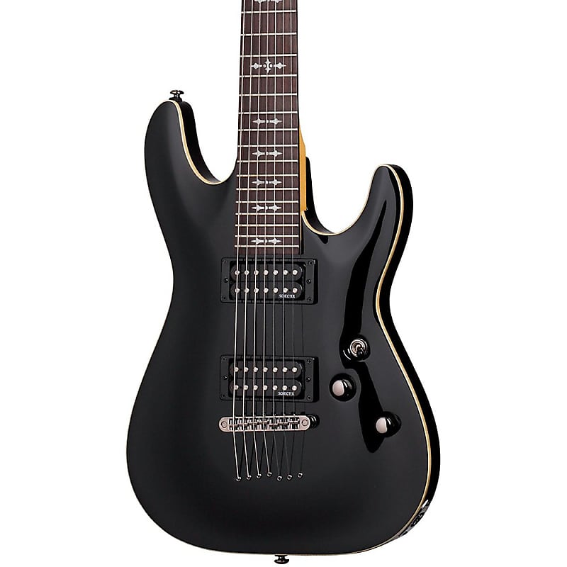 цена Электрогитара Schecter Guitar Research OMEN-7 Electric Black