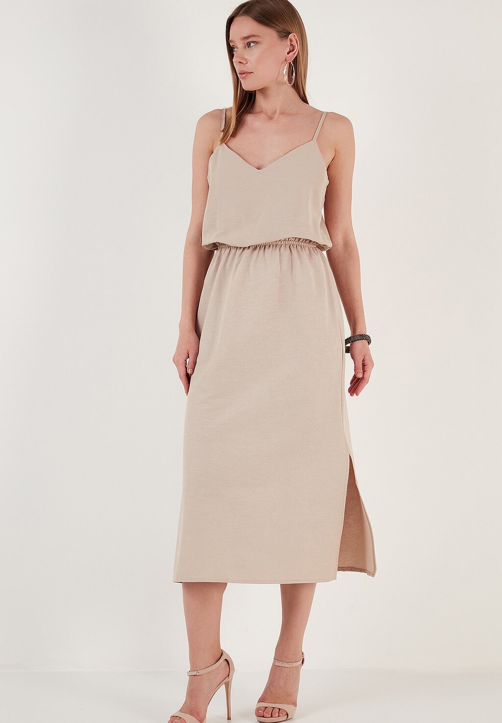 

Повседневное платье LELA, цвет camel