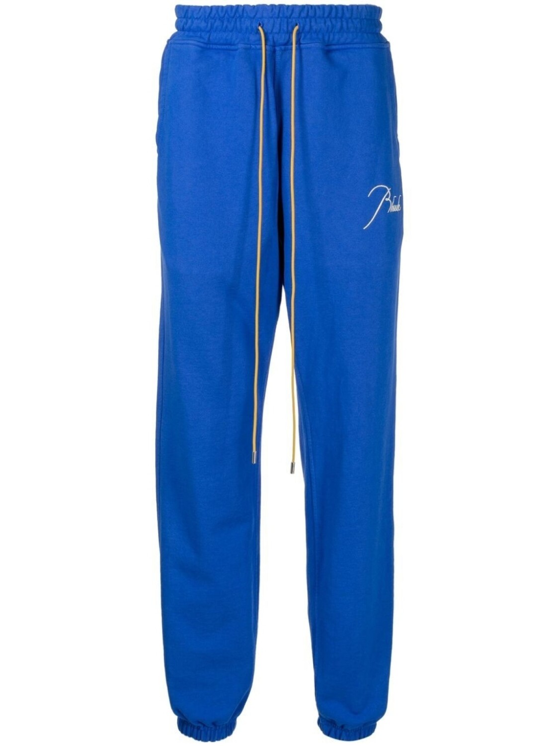 

Спортивные брюки Terry с вышитым логотипом RHUDE, синий