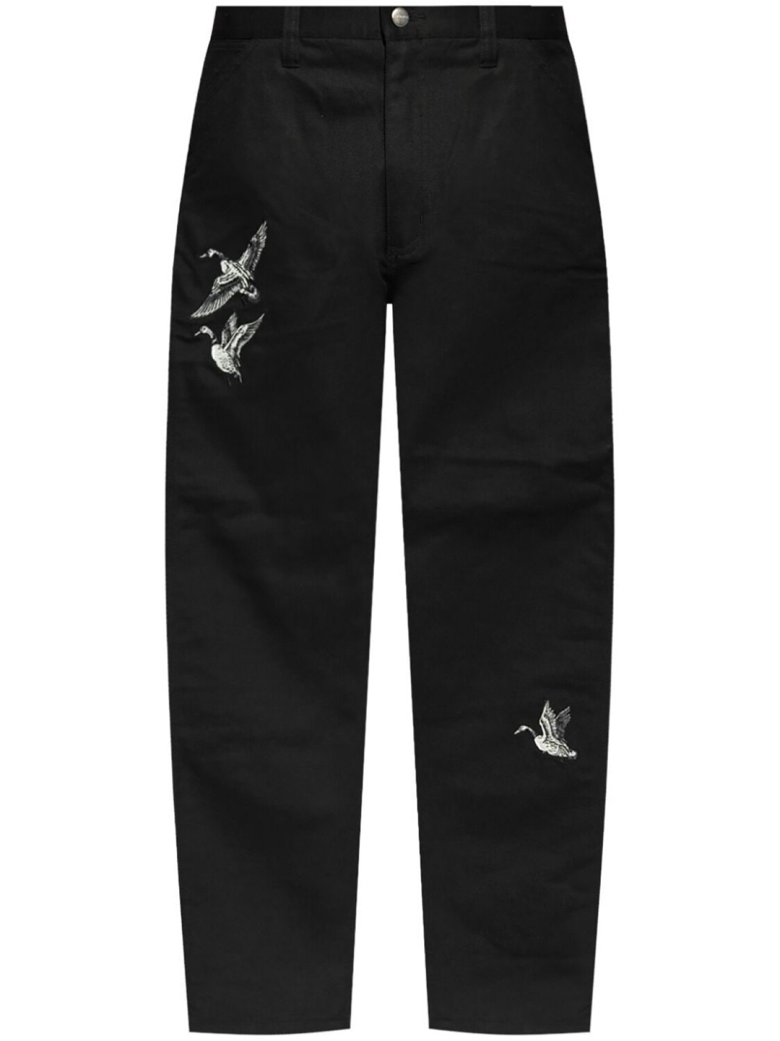

Carhartt WIP брюки Ducks с вышивкой, черный