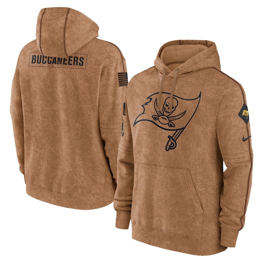 

Пуловер с капюшоном Nike Tampa Bay Buccaneers, коричневый