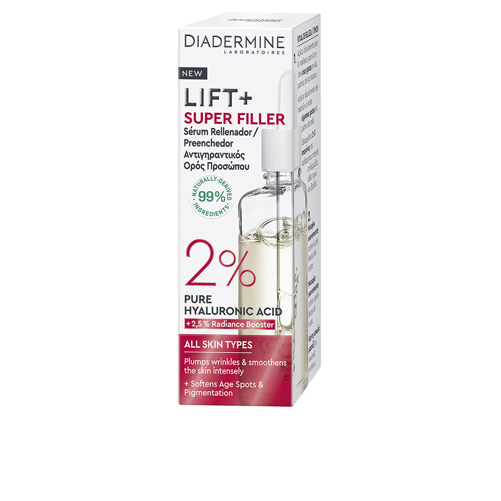 Крем против морщин Lift + super filler serum rellenador Diadermine, 30 мл сыворотка реструктурирующая уплотняющая для лица taurine