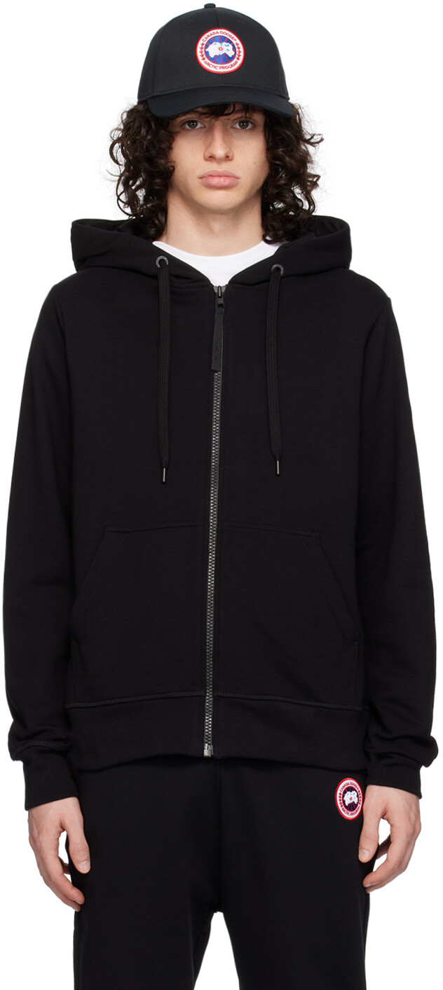

Черный худи Huron 'Black Label' Canada Goose