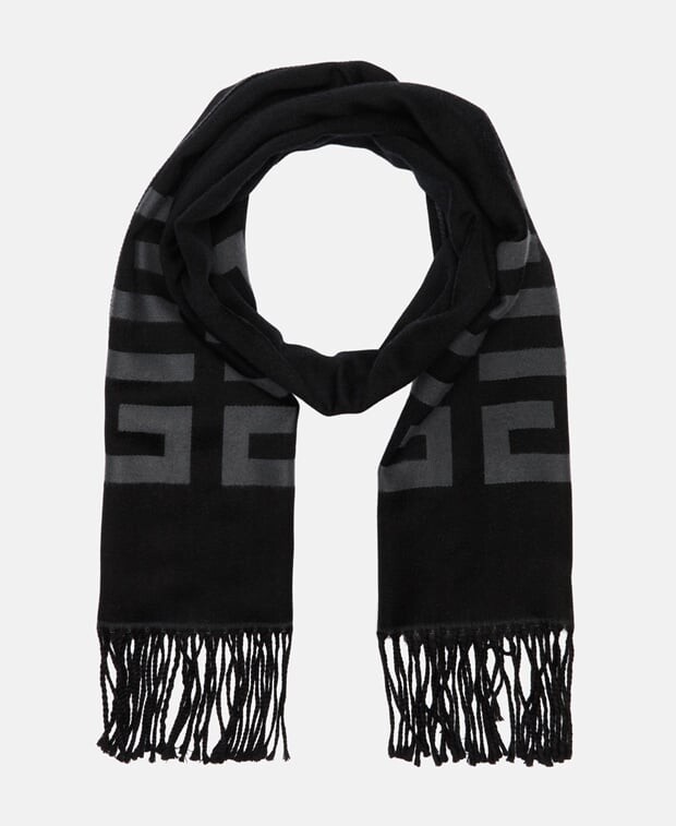 

Шерстяной шарф Givenchy, черный