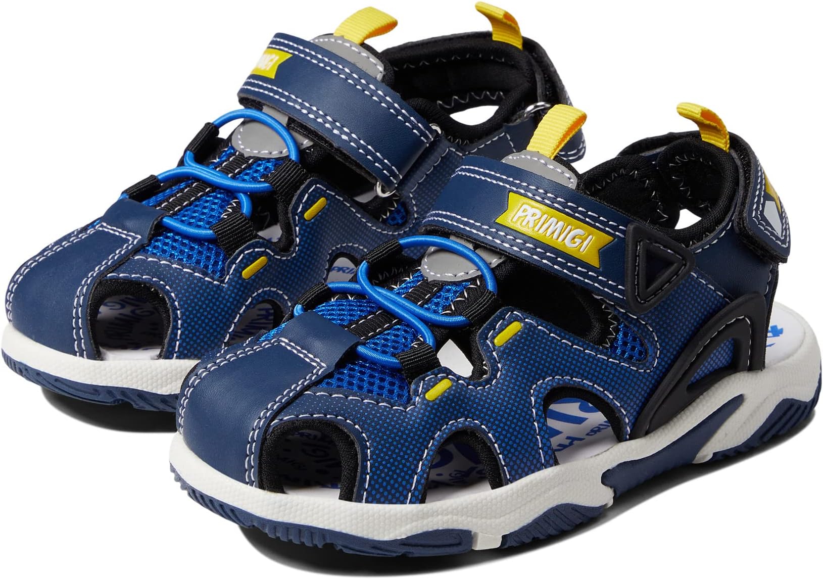 

Сандалии 19674 (Toddler/Little Kid) Primigi, цвет Navy/Blue/Yellow/Grey