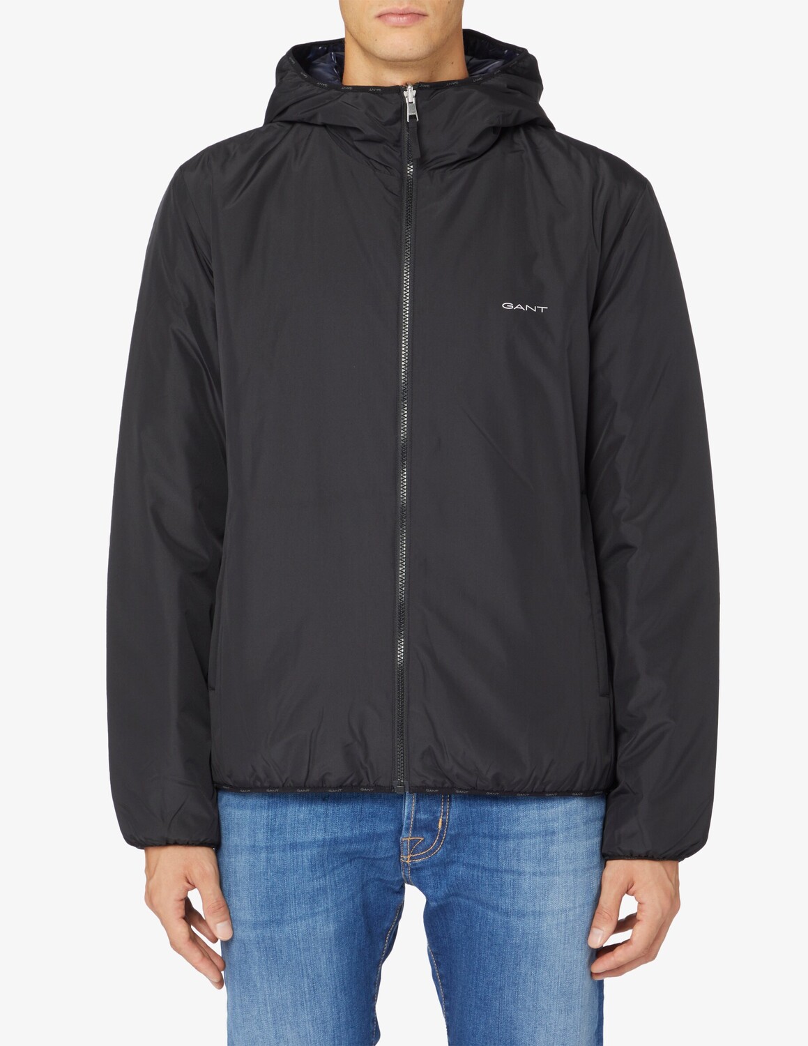 

Двусторонняя куртка 100гр Gant, черный