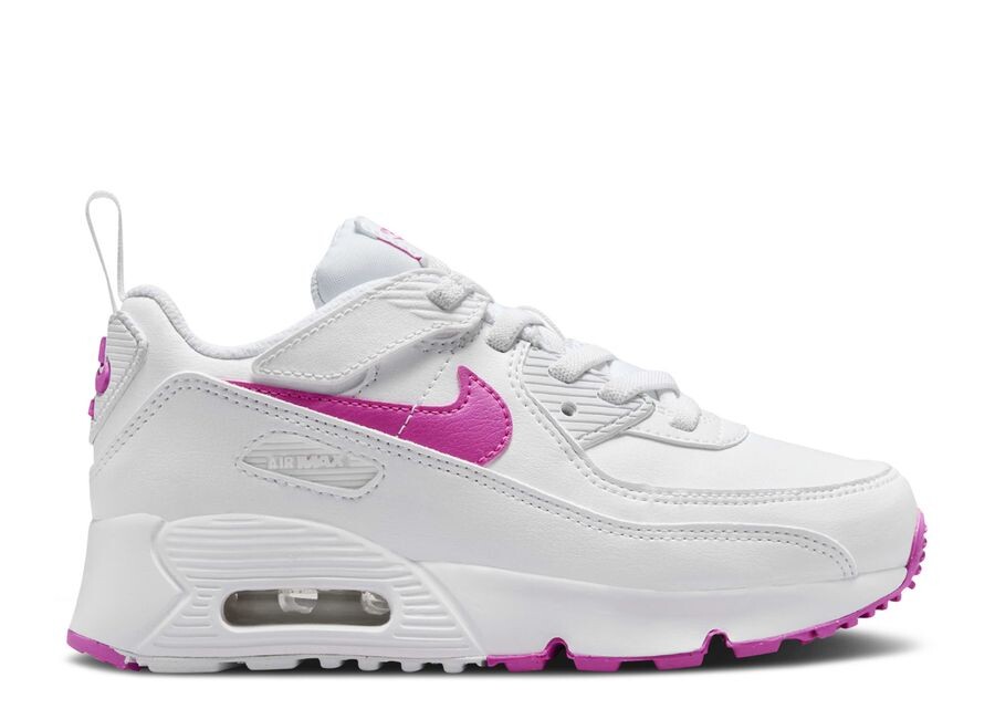 

Кроссовки Nike Air Max 90 EasyOn PS, цвет White Laser Fuchsia