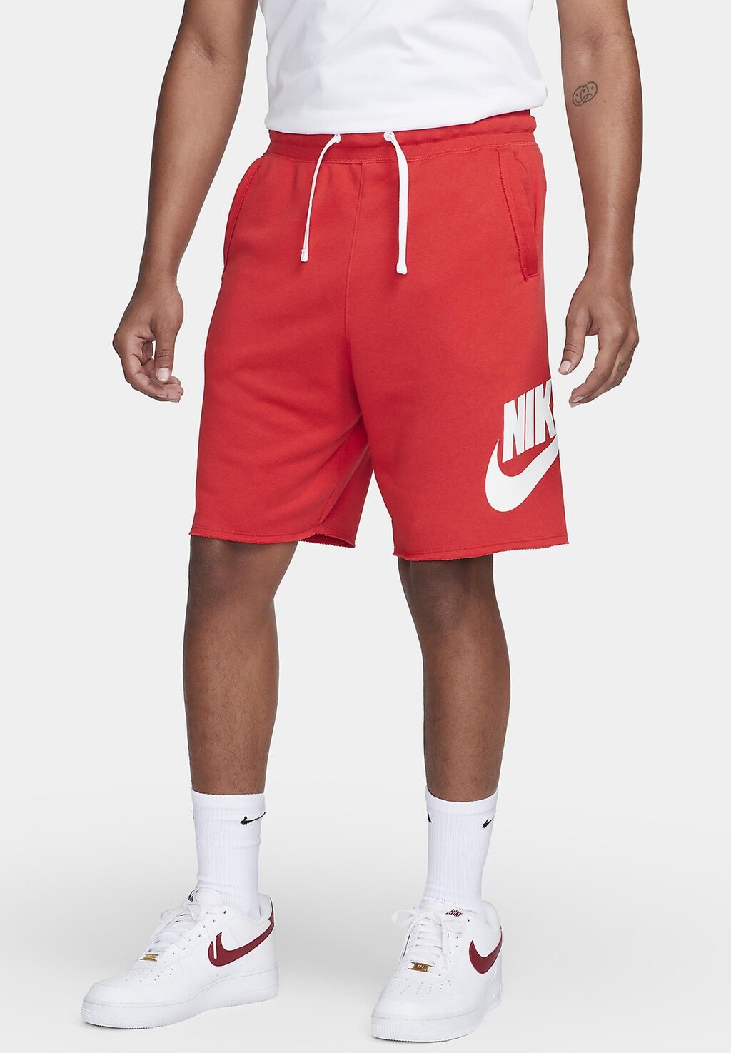 

Спортивные брюки M CLUB ALUMNI HBR FT Nike, университетский красный белый белый
