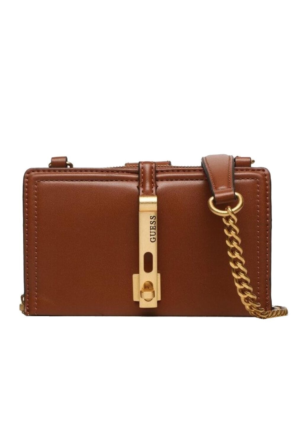 

Сумка на плечо JAMES MINI STRAP Guess, коричневый