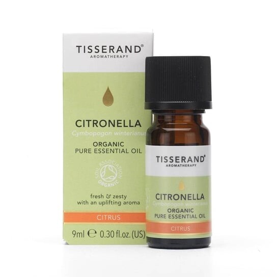

Масло цитронеллы (9 мл) Citronella Organic -, Tisserand