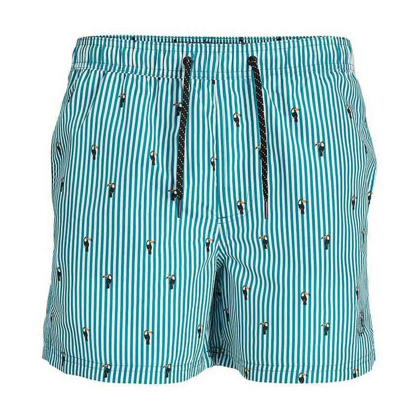 

Шорты для плавания Jack & Jones Jpstfiji Swim Mini Stripe, синий