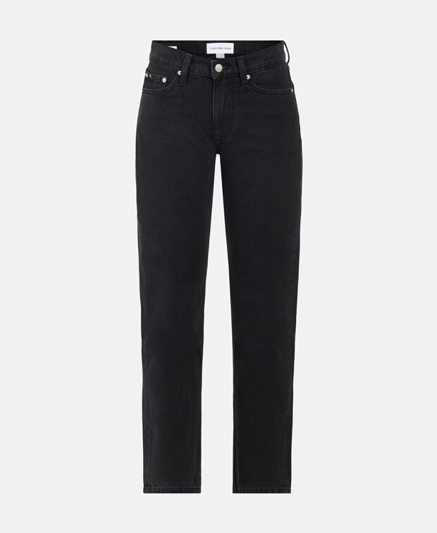 

Прямые джинсы Calvin Klein Jeans, черный