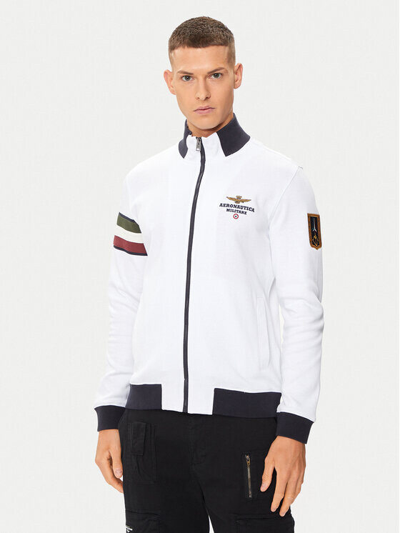 

Свитер стандартного кроя Aeronautica Militare, экрю
