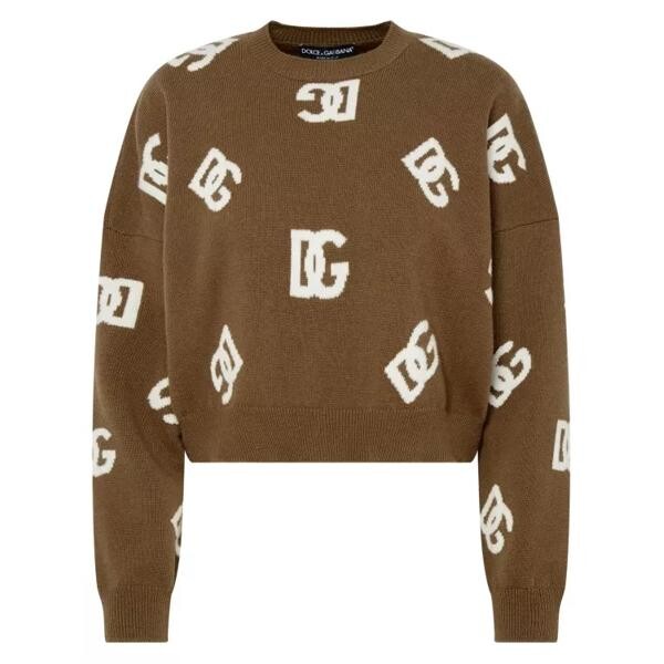 

Свитер wool sweater Dolce&Gabbana, коричневый