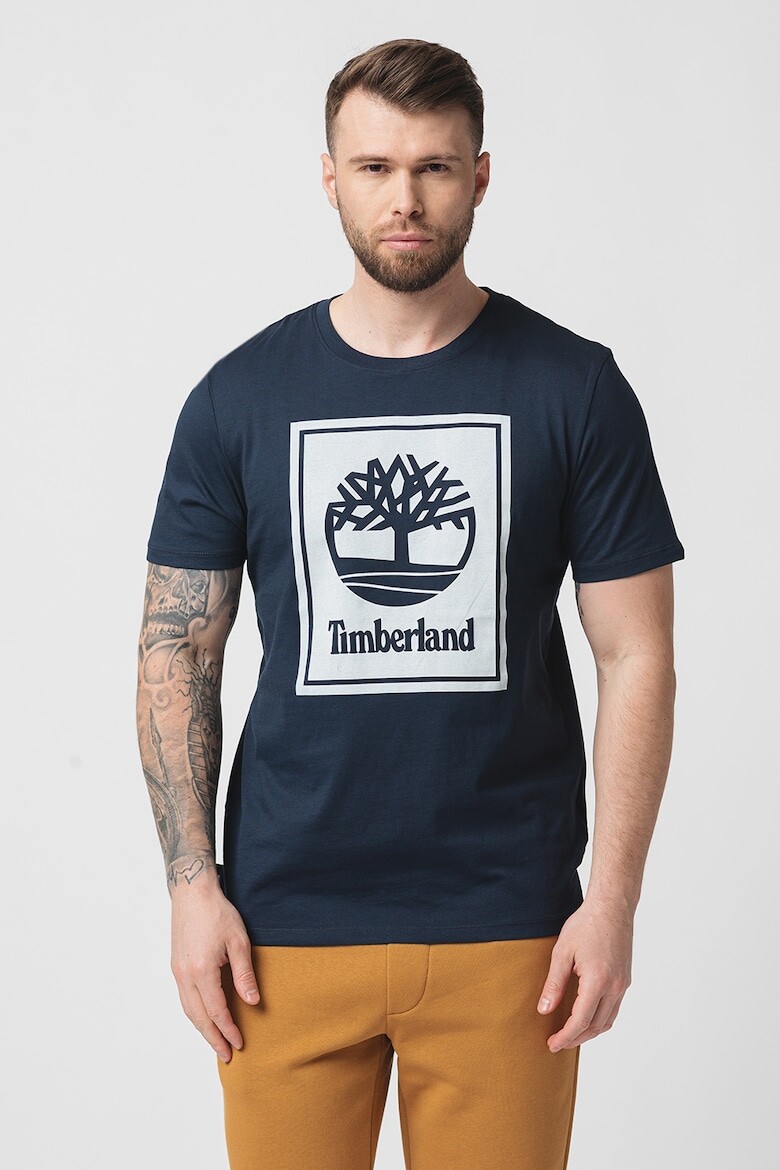 

Хлопковая футболка с логотипом Timberland, белый