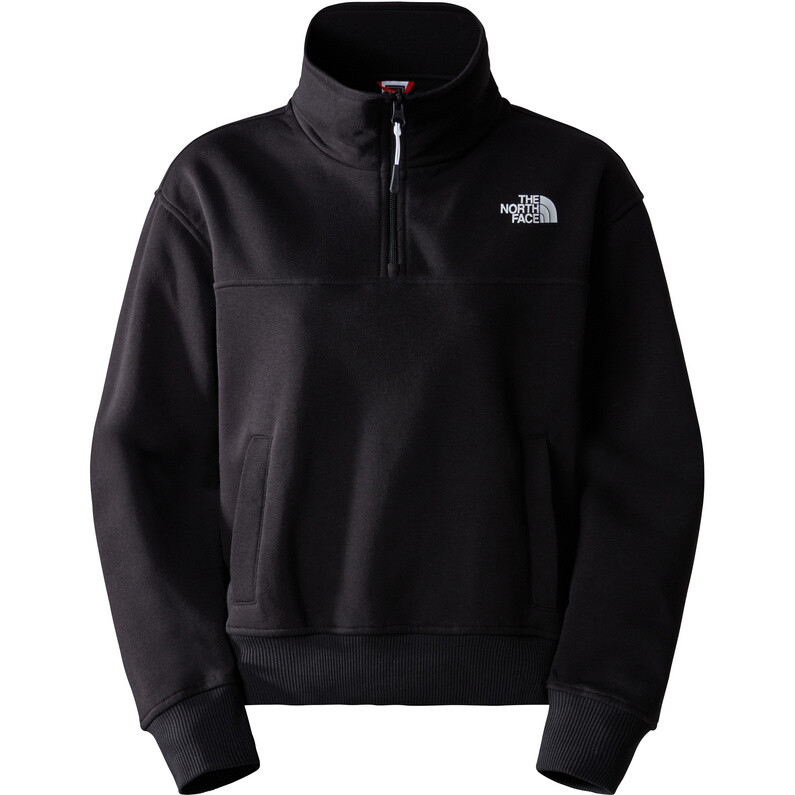 Женский пуловер Essential Qz Crew The North Face, черный