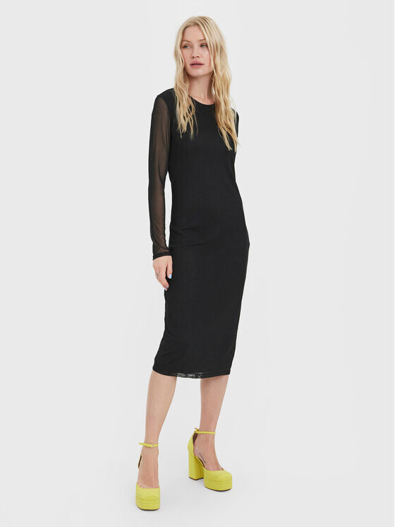 

Коктейльное платье узкого кроя Vero Moda, черный