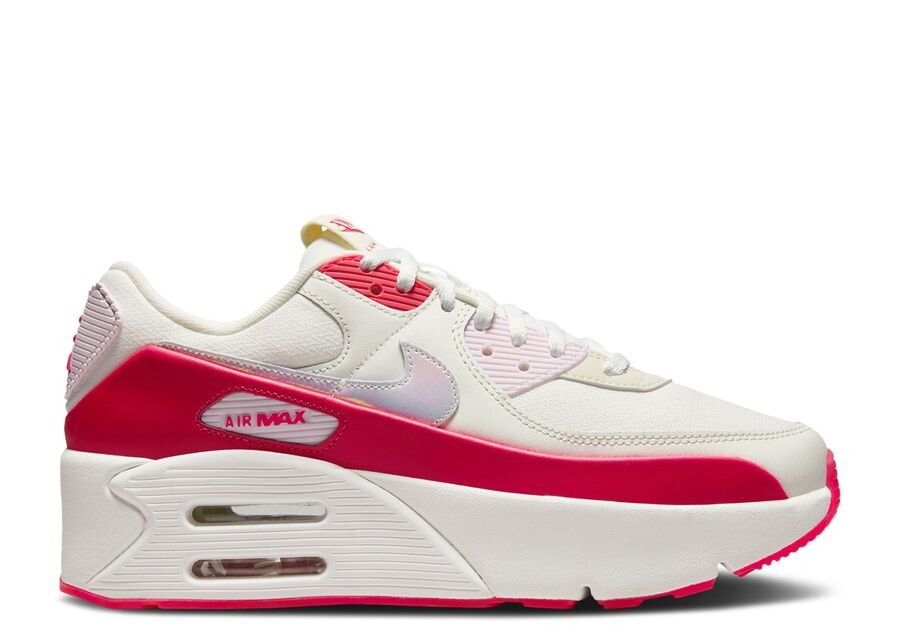 

Кроссовки Nike Wmns Air Max 90 Lv9 'Sail Siren Red', кремовый