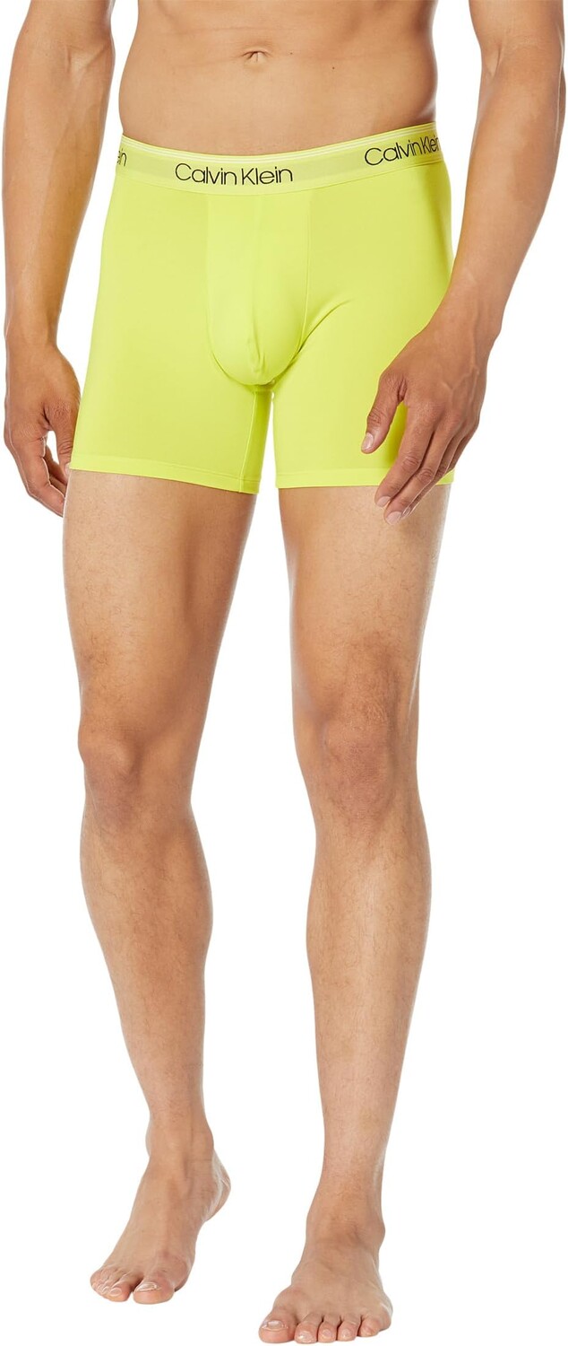 

Трусы-боксеры из микроэластичной ткани, 5 шт. Calvin Klein Underwear, цвет Ponderosa Pine/Galaxy Grey/Black/Kewl Lime/Natural Gray