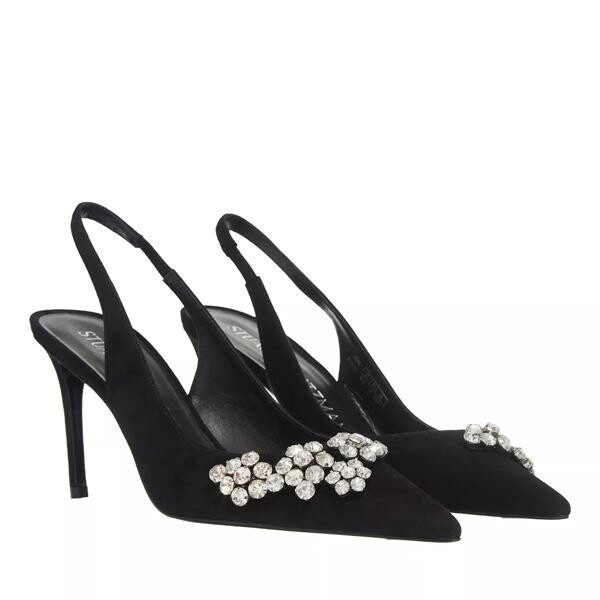 

Туфли stuart crystal fleur 85 slingback Stuart Weitzman, черный