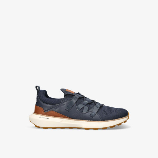 

Кроссовки grandpro stitchlite ii со вставками средней длины из плетеной ткани Cole Haan, синий