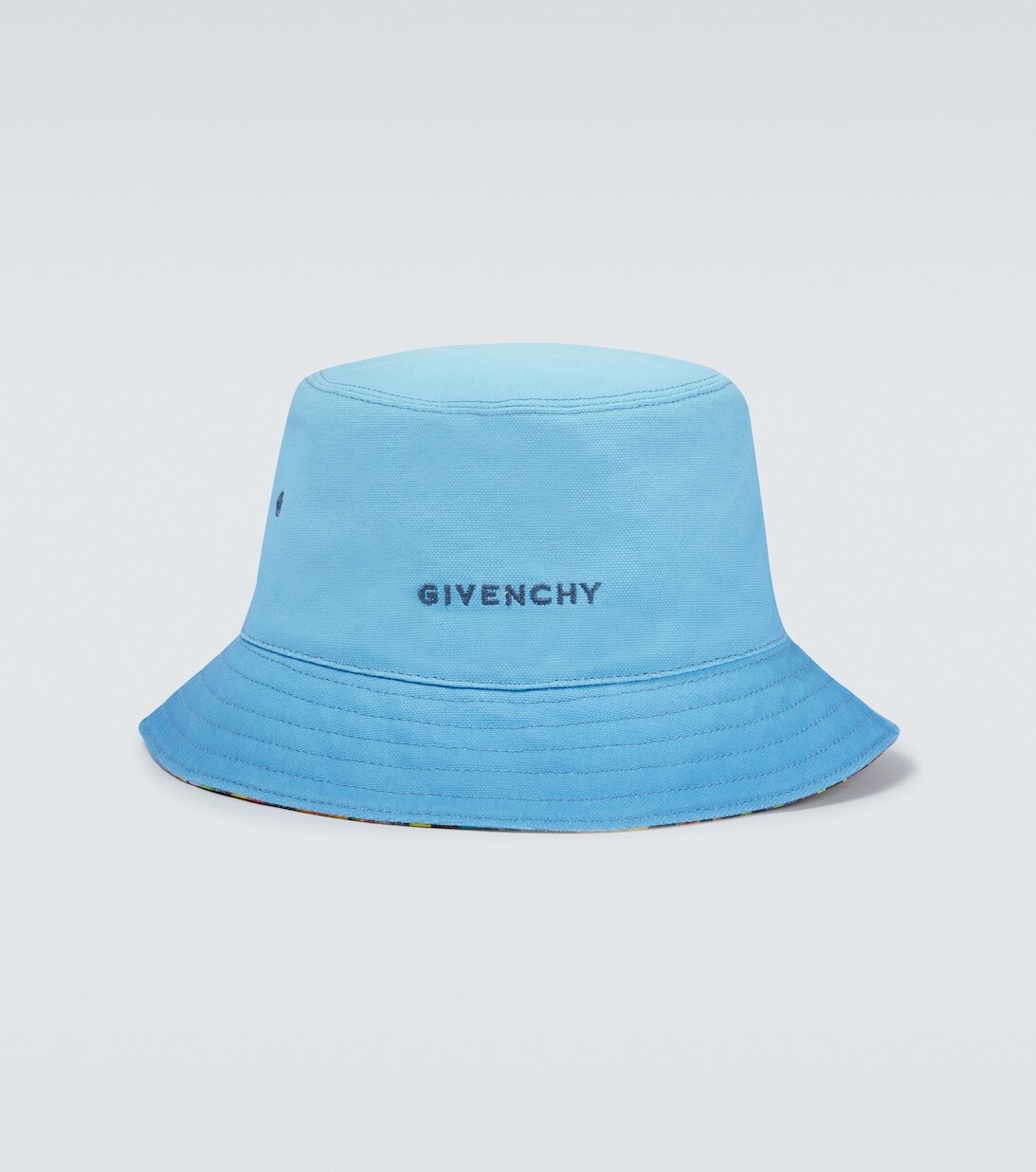 

Двусторонняя панама из коллаборации с Josh Smith Givenchy, синий