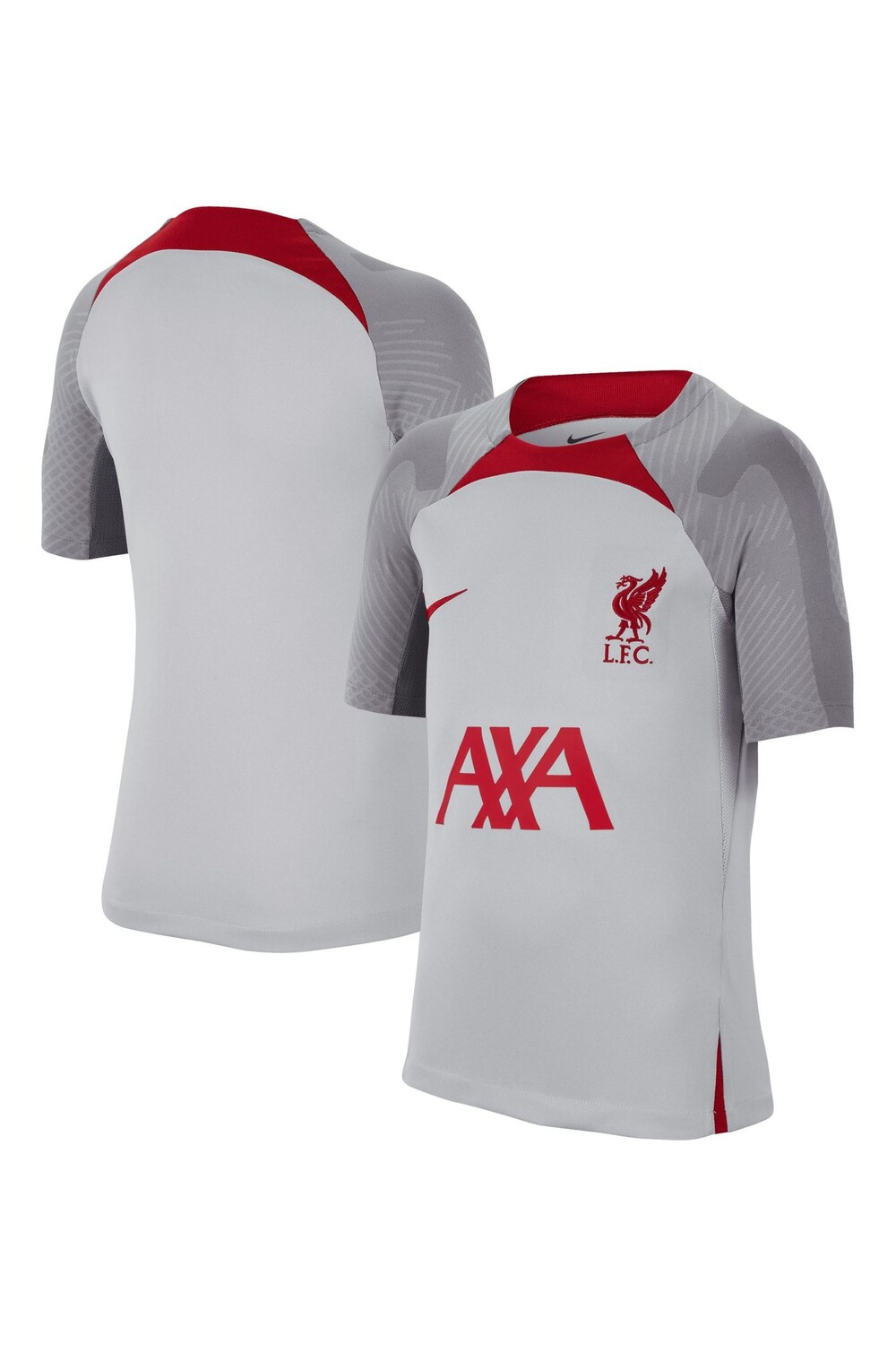 

Трикотажная футбольная футболка Liverpool FC Strike Dri-FIT Nike, белый