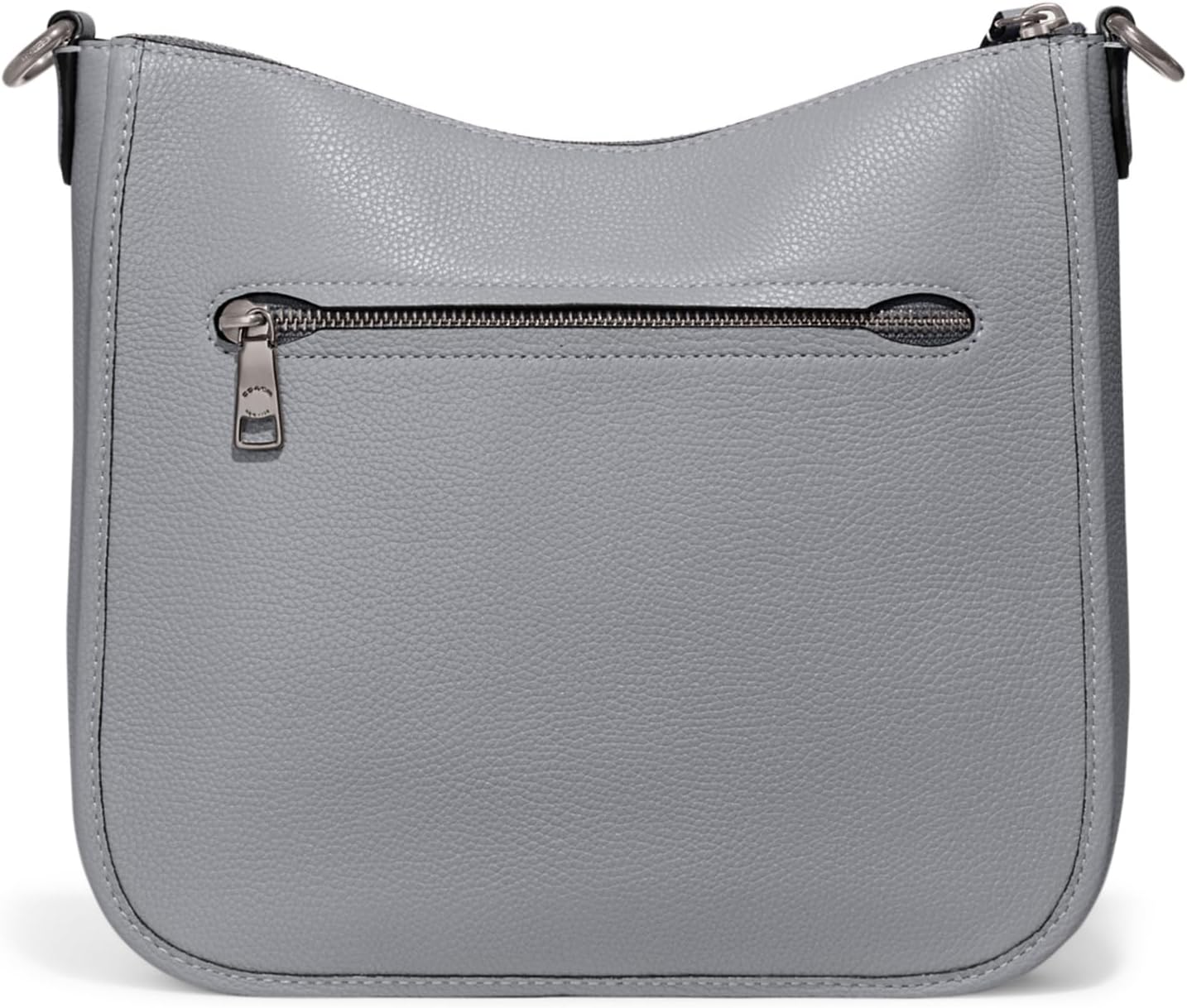 

Сумка Polished Pebble Leather Chaise Crossbody COACH, цвет Grey Blue