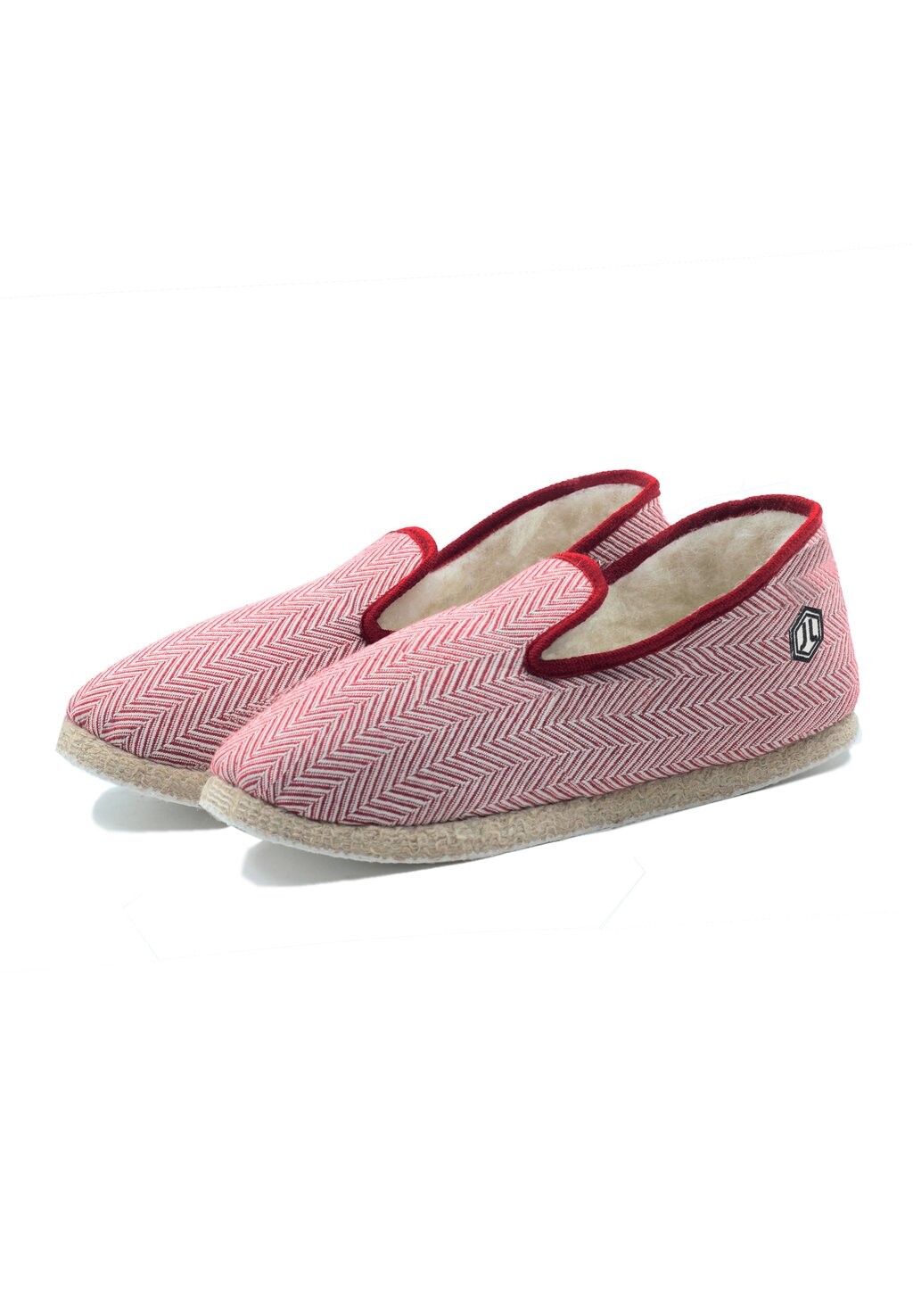 

Тапочки CHARENTAISES Jules & Jenn, цвет blanc rouge