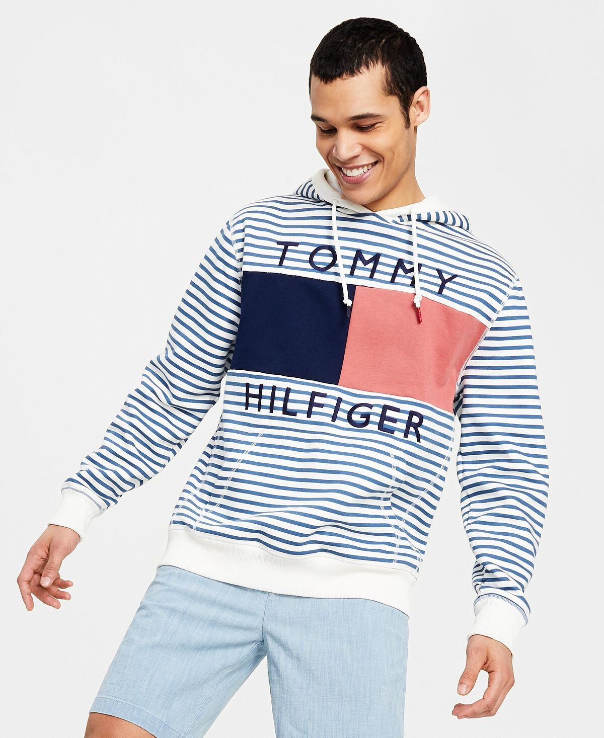 

Мужская толстовка с капюшоном Quinn на шнурке Tommy Hilfiger