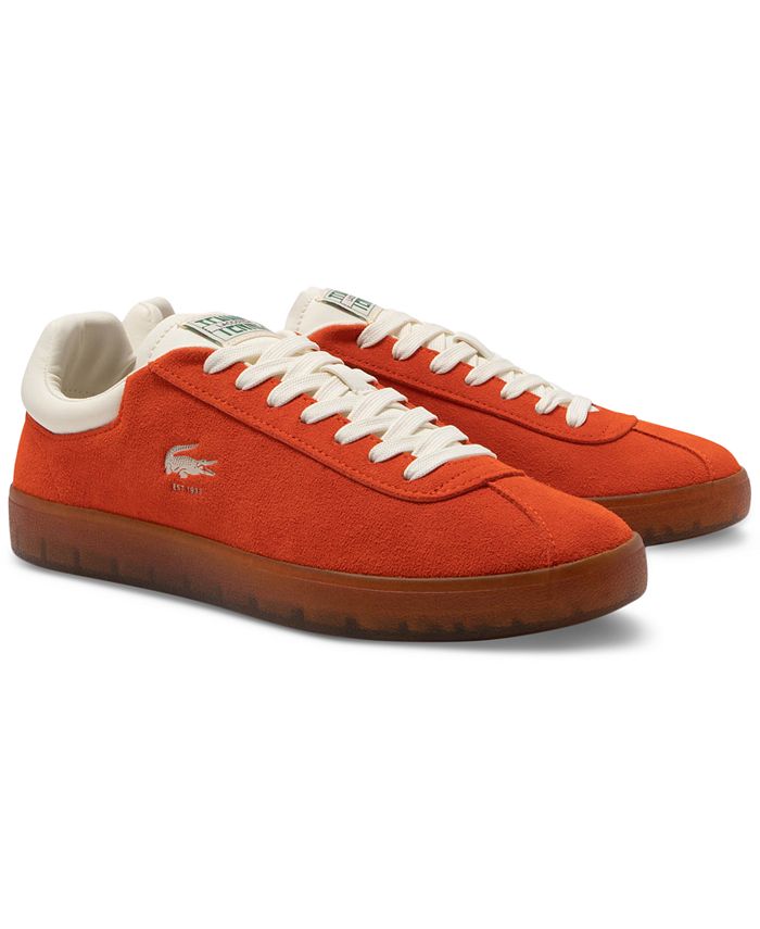 Мужские кроссовки Baseshot на шнуровке Lacoste, оранжевый