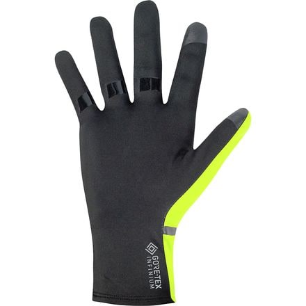 Эластичные перчатки GORE-TEX INFINIUM мужские GOREWEAR, неоново-желтый/черный