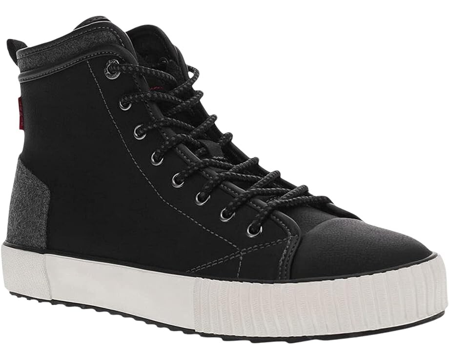 

Кроссовки Levi's Shoes Court Hi American Folk, цвет Black/Charcoal