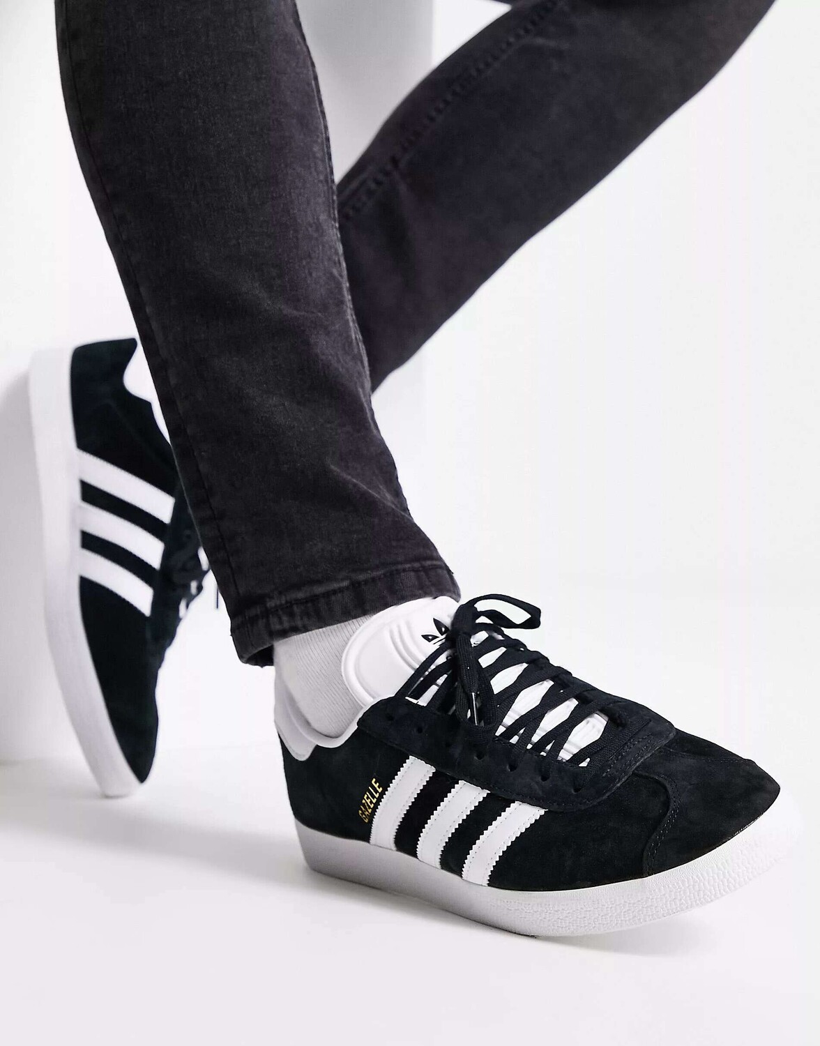 

Черные кроссовки adidas Originals Gazelle, Черный