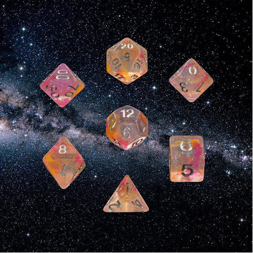

Игровые кубики Set Of 7 Dice: Andromeda ‘Spirit Of The Galaxy’