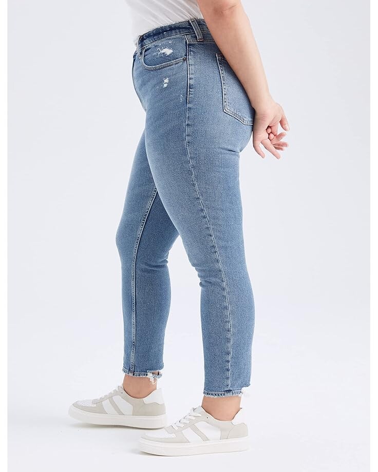 

Джинсы Abercrombie & Fitch Curve Love High Rise Jeans, цвет Medium Wash