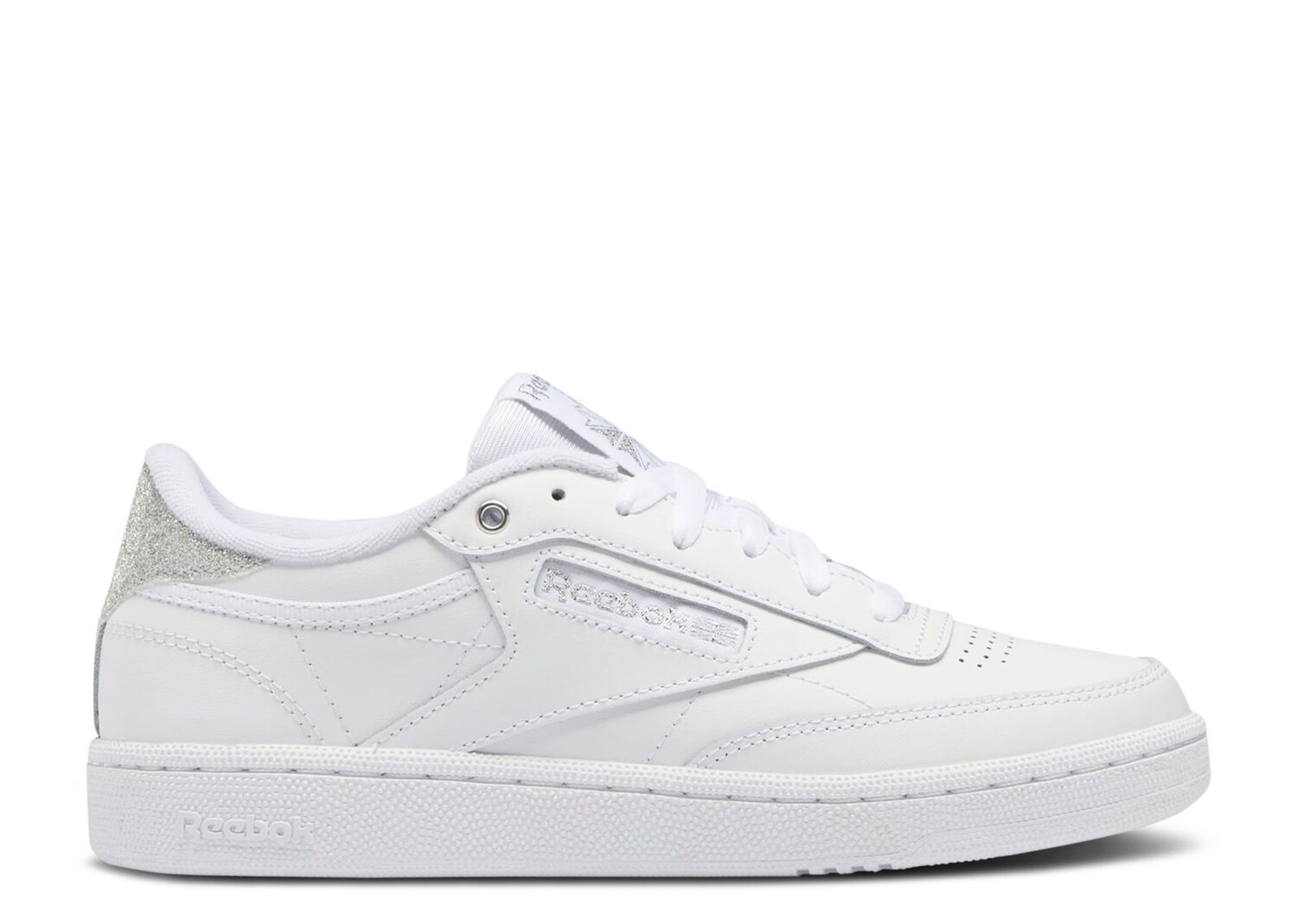 

Кроссовки Reebok Wmns Club C 85 'White Silver Metallic, белый