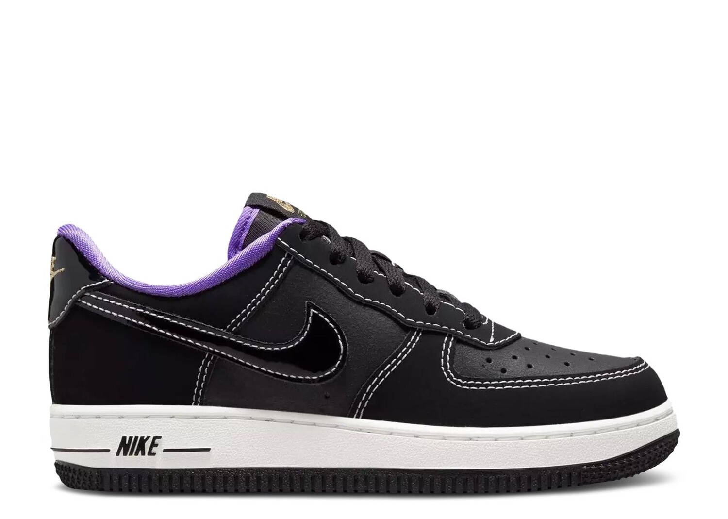 

Кроссовки Nike Force 1 Lv8 Ps 'World Champ - Lakers', черный