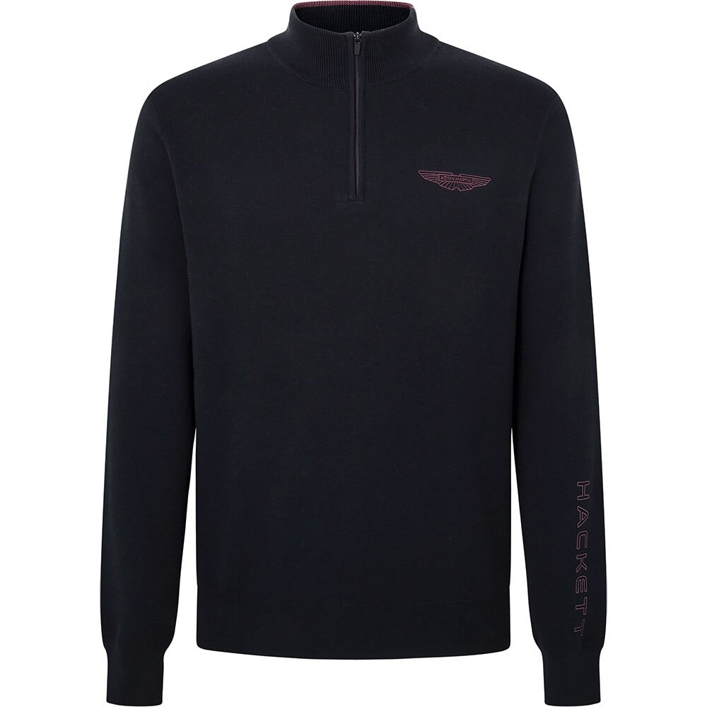

Свитер Hackett Aston Martin Half Zip, черный