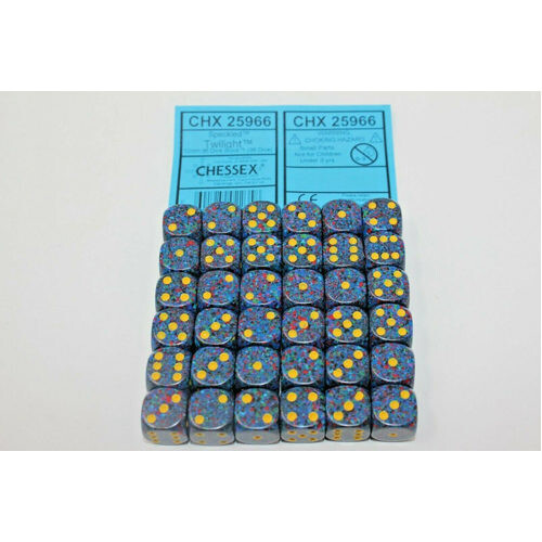 

Игровые кубики Speckled D6 Set Of 36 : Twilight Chessex