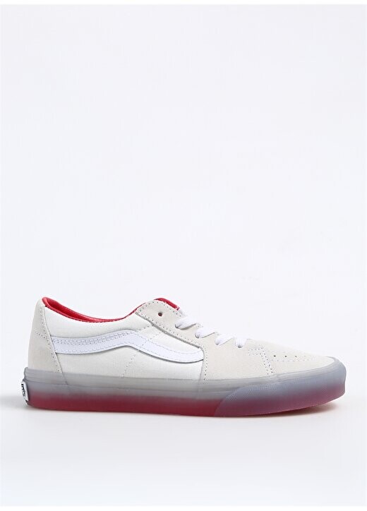

Белые женские замшевые повседневные кроссовки VN0009QRYF91 SK8-Low Vans, белый