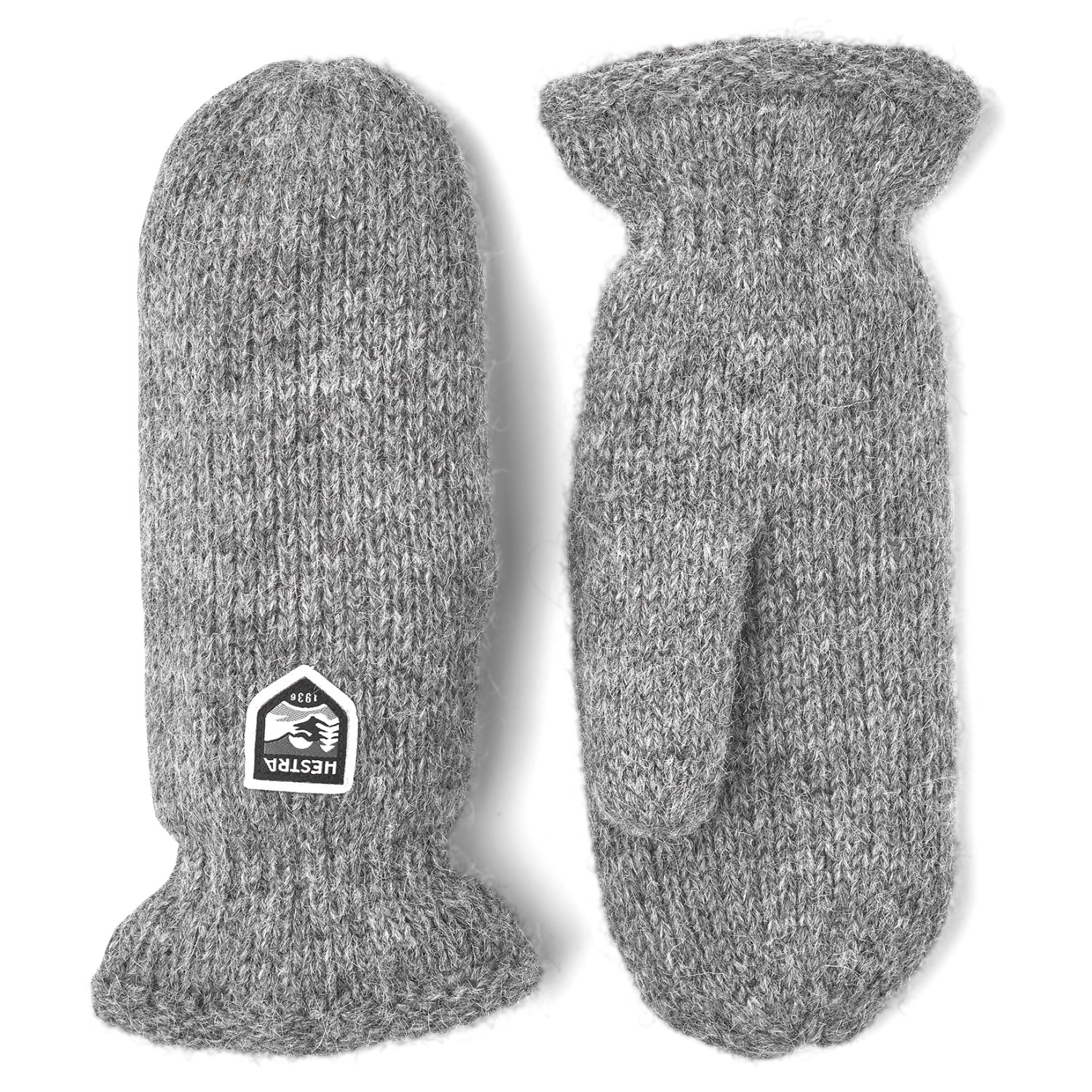 Перчатки Hestra Basic Wool Mitt, серый